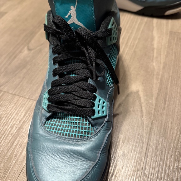 Air Jordan 4 Retro Teal Size 12 Nike - Picture 12 of 12